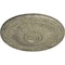 Ekena Millwork Lunel Ceiling Medallion (Fits Canopies up to 3 3/4"), 20 1/4"OD x 1 1/2"P, Castle Stone Crackle CM20LUCSC - alternate 4
